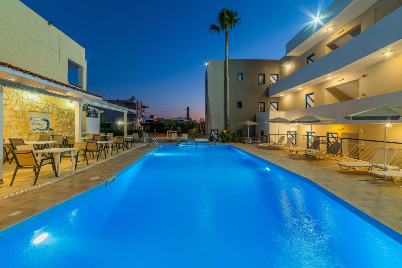 Blue Dream Hotel Stavromenos  Bagian luar foto