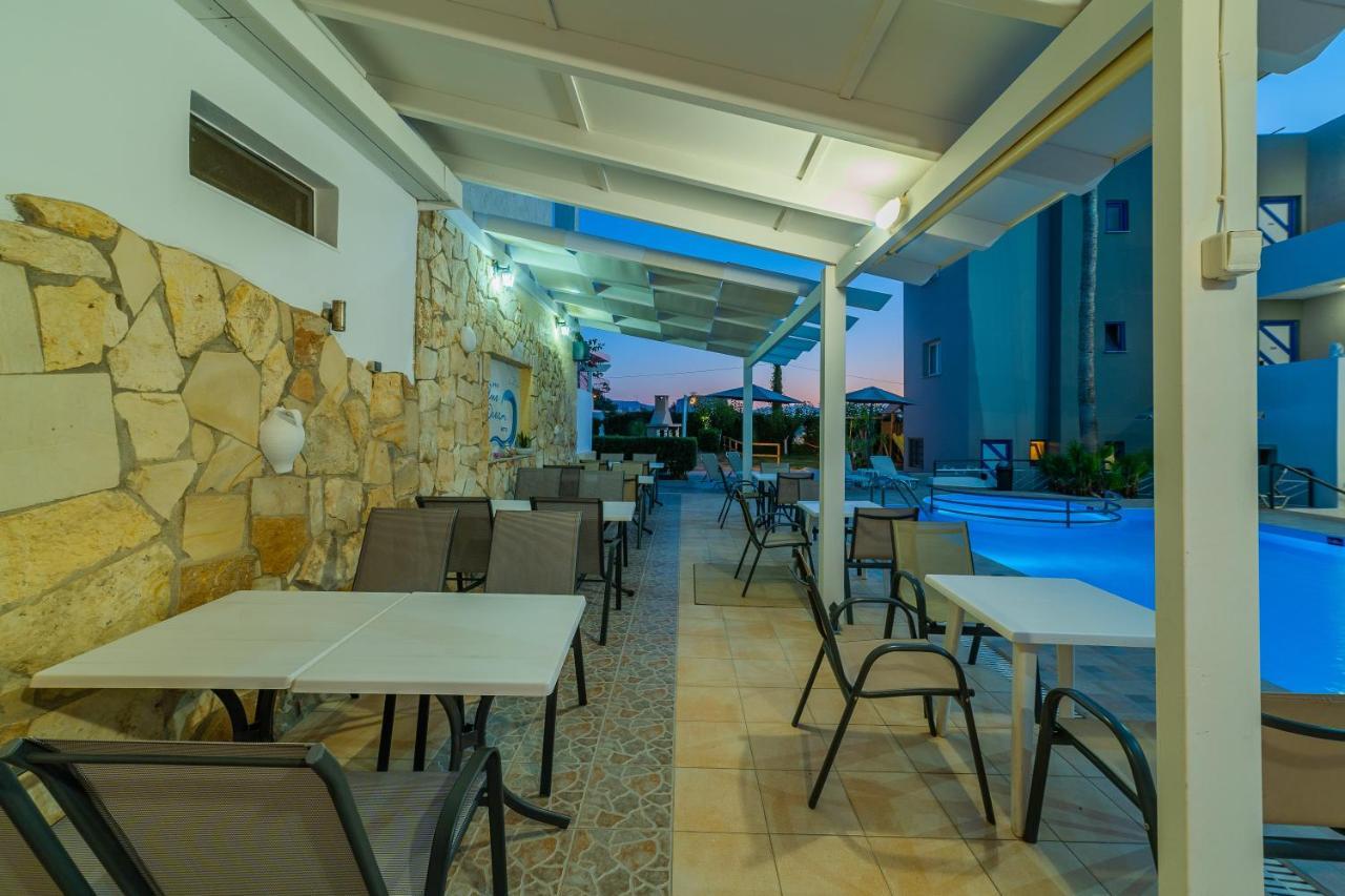 Blue Dream Hotel Stavromenos  Bagian luar foto