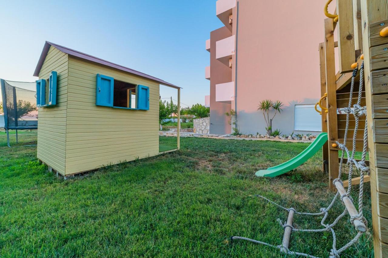 Blue Dream Hotel Stavromenos  Bagian luar foto