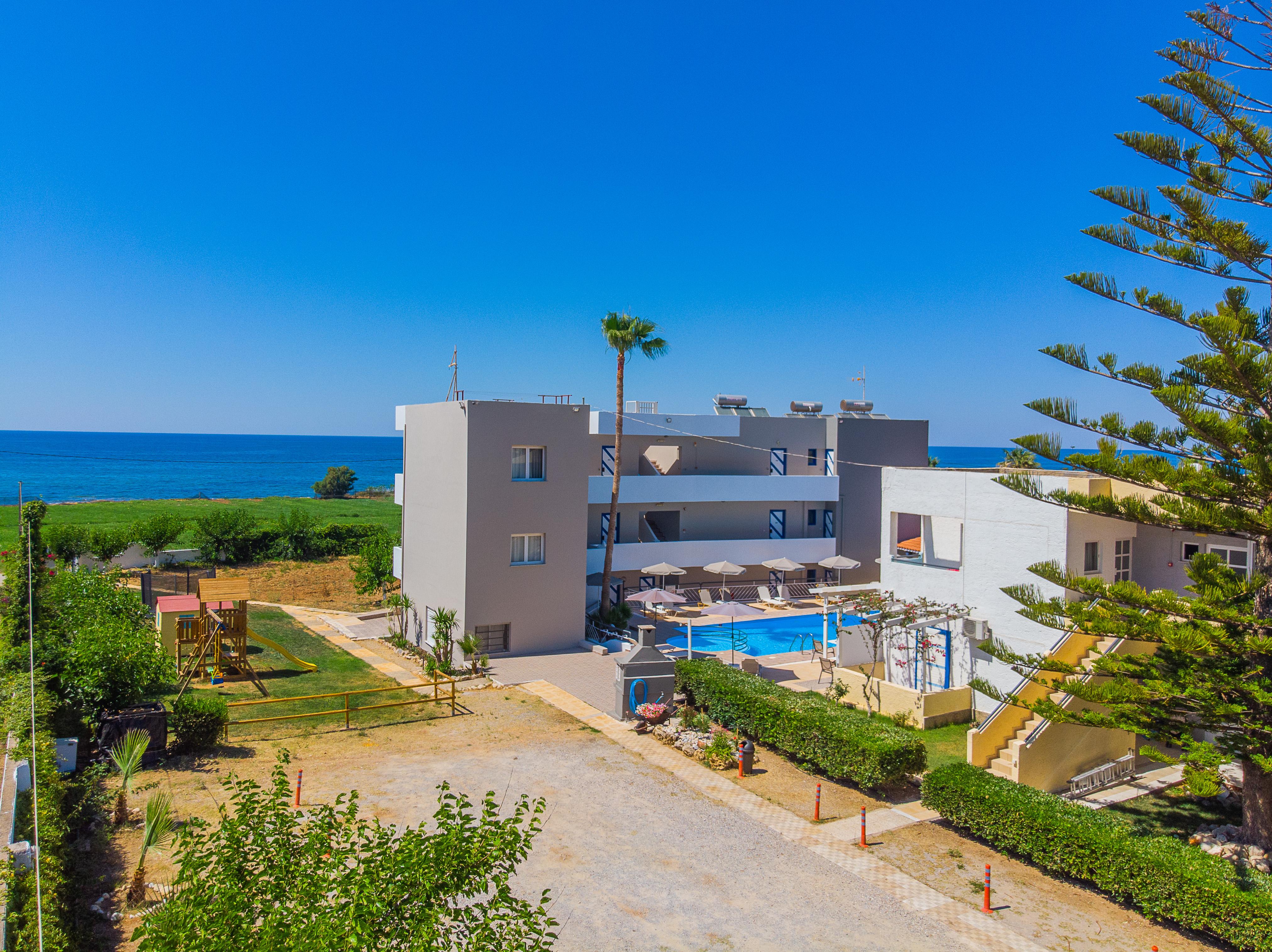 Blue Dream Hotel Stavromenos  Bagian luar foto