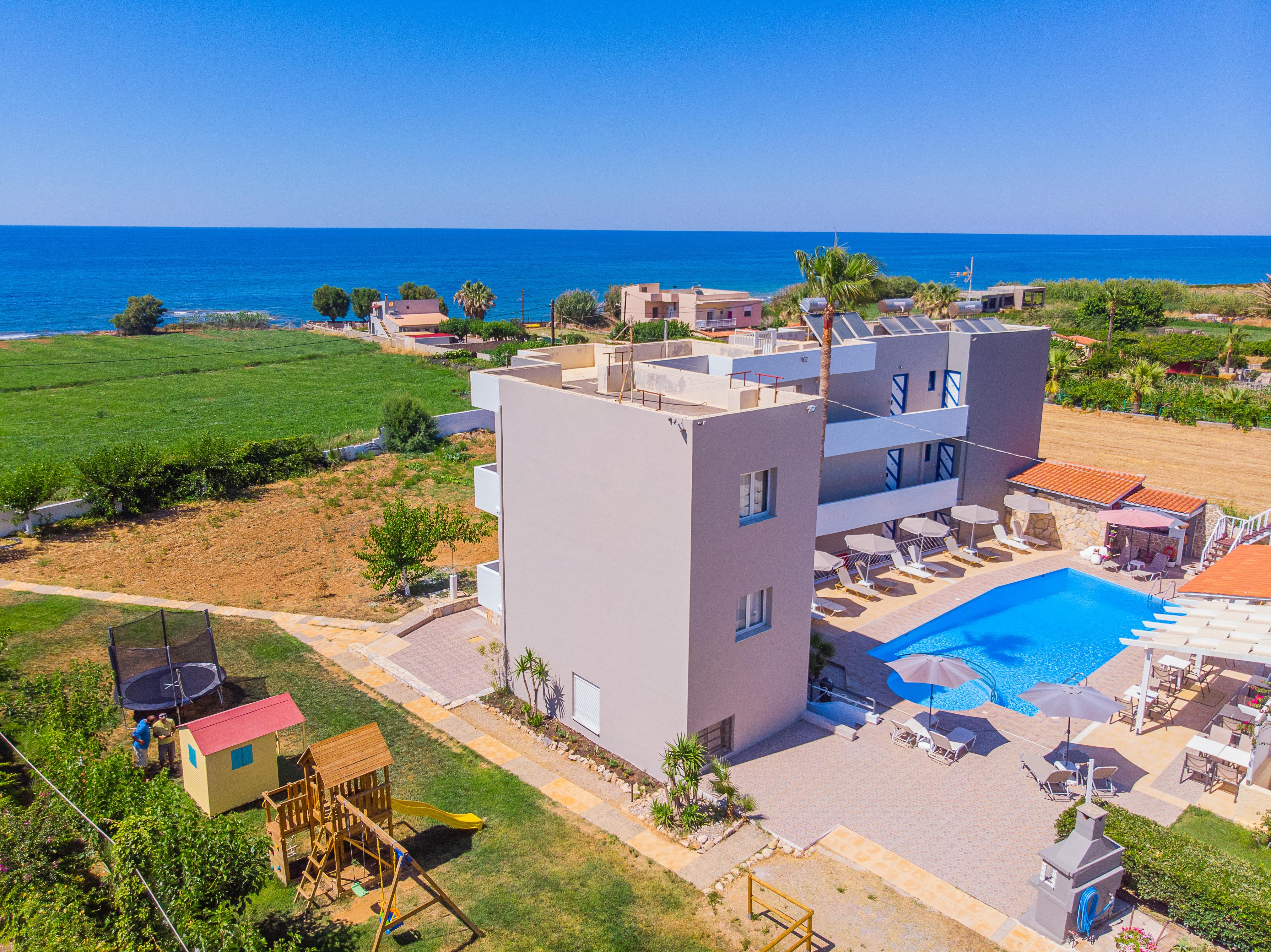 Blue Dream Hotel Stavromenos  Bagian luar foto