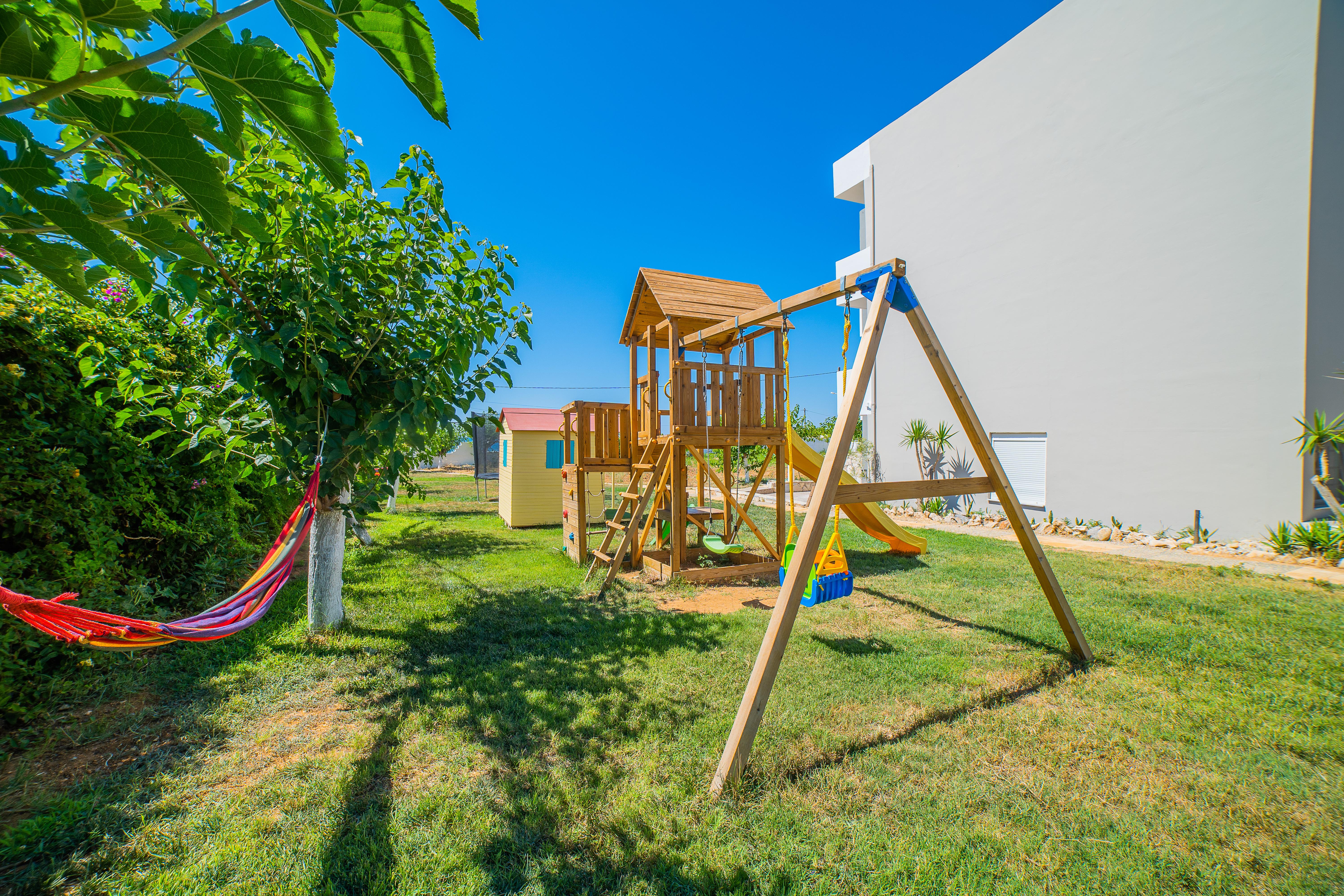 Blue Dream Hotel Stavromenos  Bagian luar foto